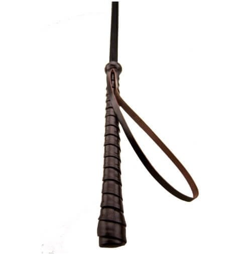 BOUND Nubuck Leather Heart-Shaped Crop - Image 5