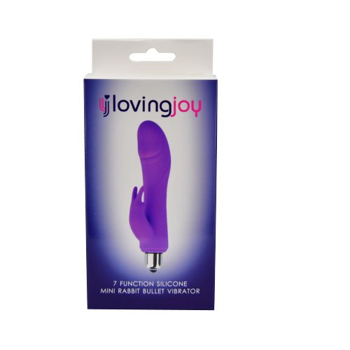 Loving Joy 7 Function Silicone Mini Rabbit Bullet Vibrator - Image 4