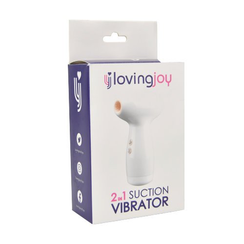 Loving Joy 2 in 1 Suction Vibrator - Image 10