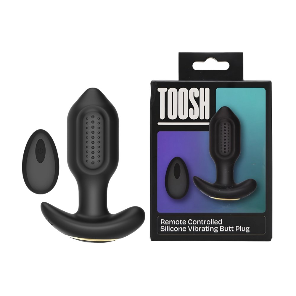 Toosh Remote Controlled Silicone Vibrating Butt Plug - Image 12