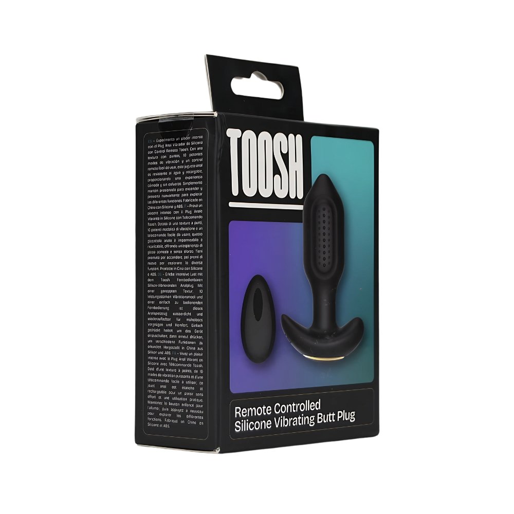 Toosh Remote Controlled Silicone Vibrating Butt Plug - Image 11